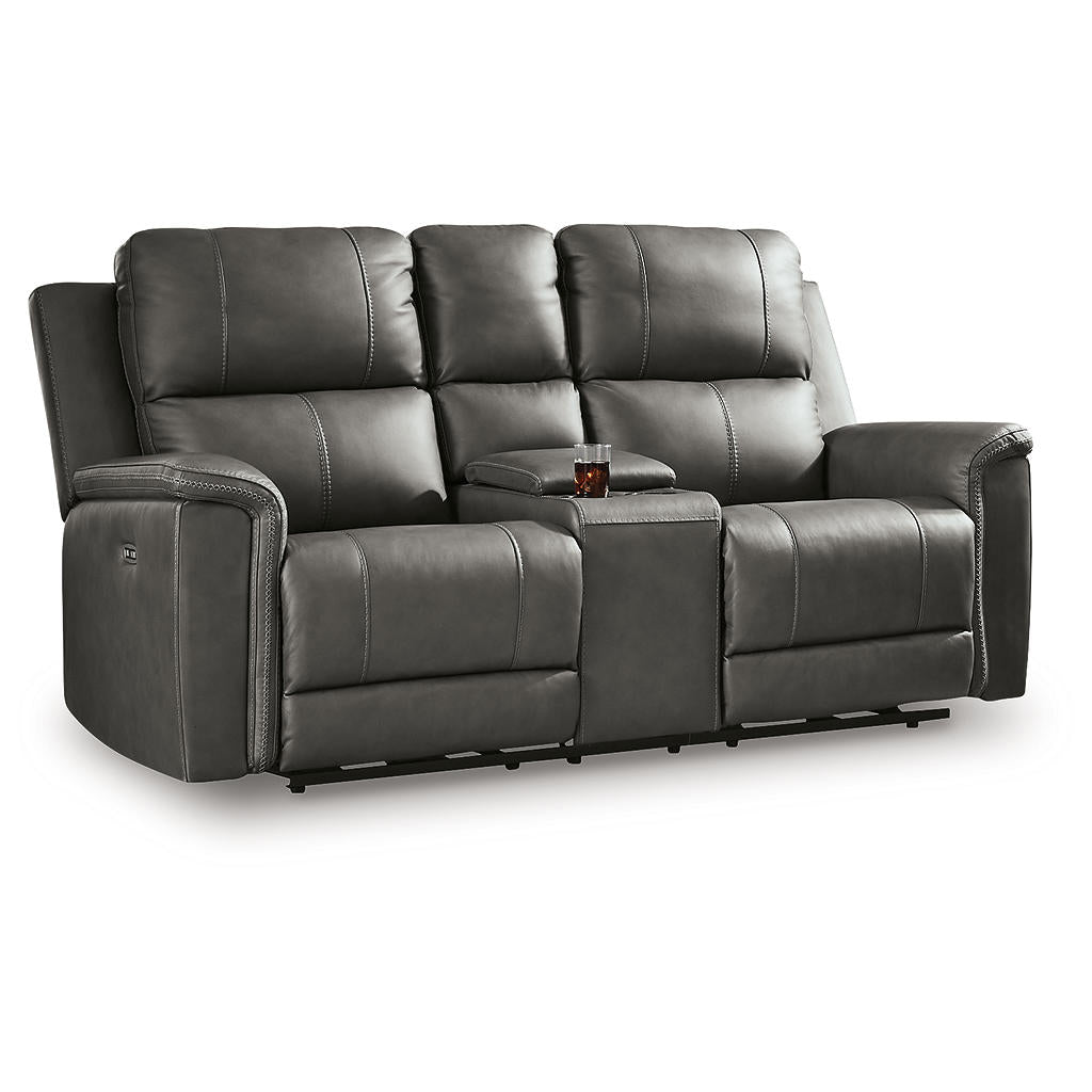 Bleckley Power Reclining Loveseat with Console Signature Design by Ashley® Living Room