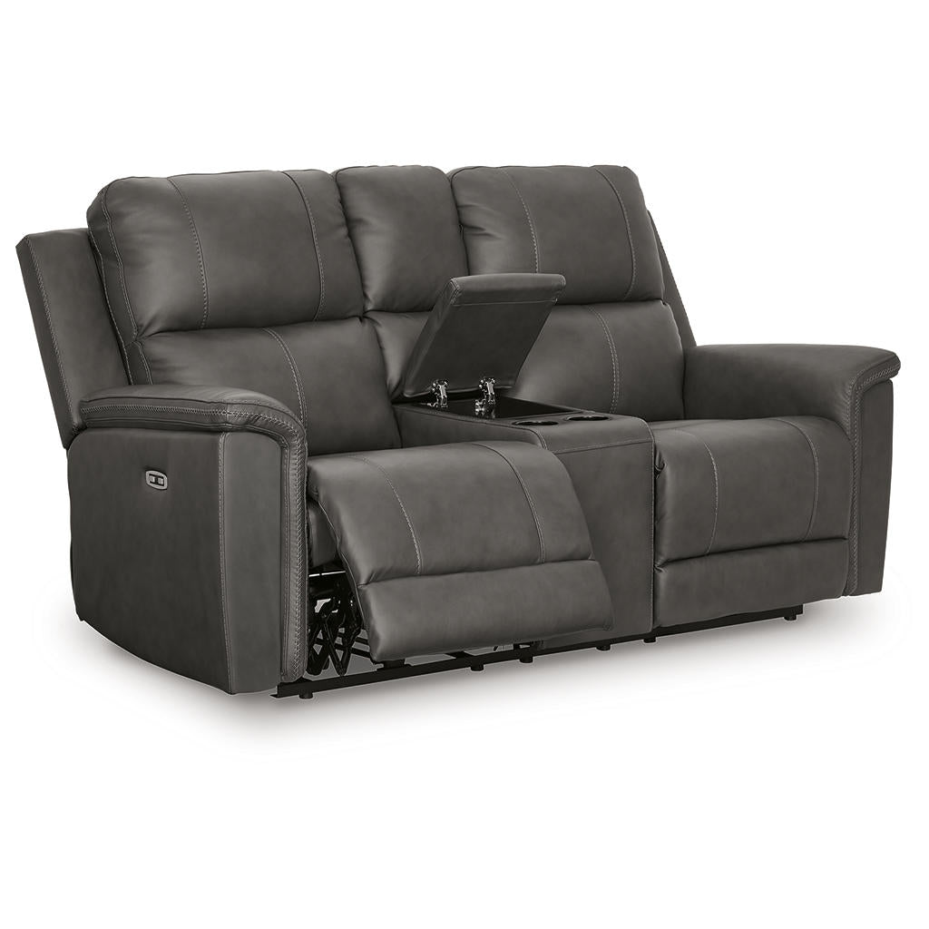Bleckley Power Reclining Loveseat with Console Signature Design by Ashley® Living Room