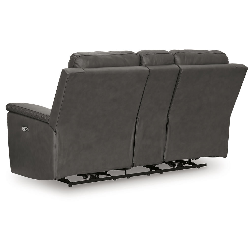 Bleckley Power Reclining Loveseat with Console Signature Design by Ashley® Living Room