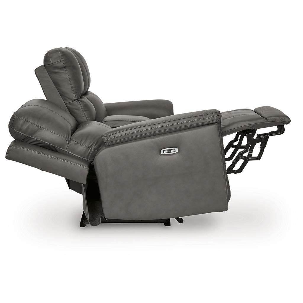 Bleckley Power Reclining Loveseat with Console Signature Design by Ashley® Living Room