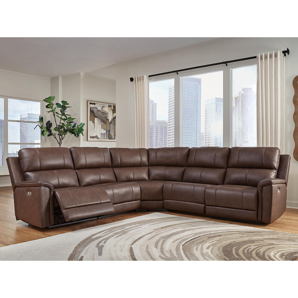 Bleckley 5-Piece Power Reclining Sectional Signature Design by Ashley® Living Room
