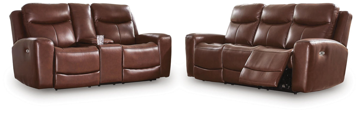 Bexhurst Power Reclining Sofa and Loveseat — 2-Piece Set Signature Design by Ashley® Living Room