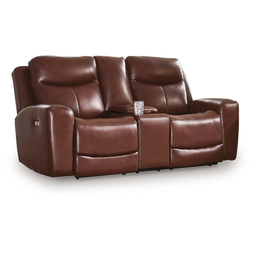 Next Move Power Reclining Loveseat with Console Signature Design by Ashley® Living Room