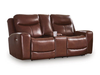 Next Move Power Reclining Loveseat with Console Signature Design by Ashley® Living Room