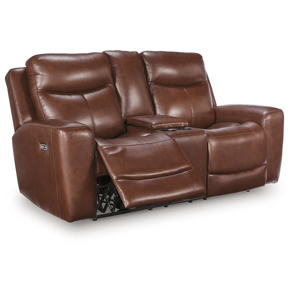 Next Move Power Reclining Loveseat with Console Signature Design by Ashley® Living Room