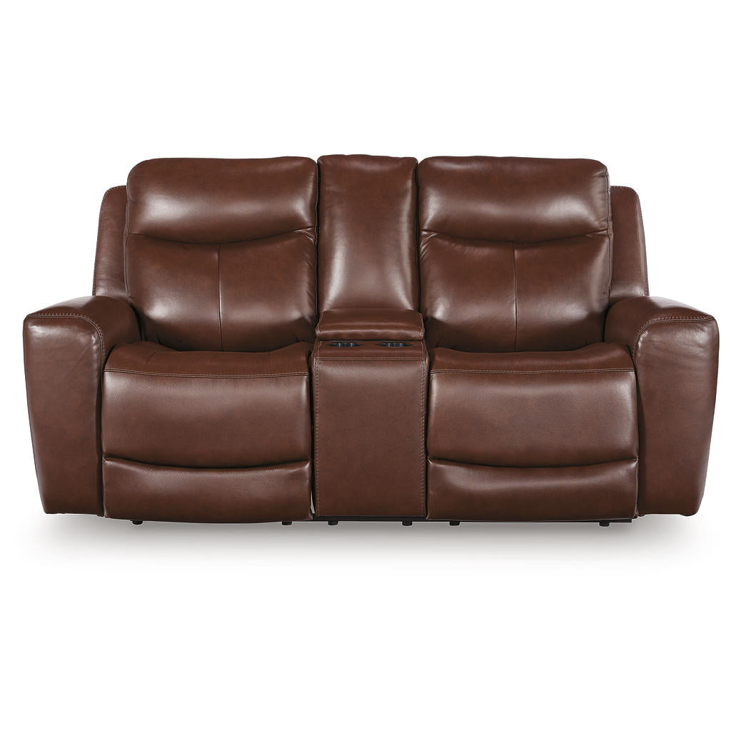 Next Move Power Reclining Loveseat with Console Signature Design by Ashley® Living Room