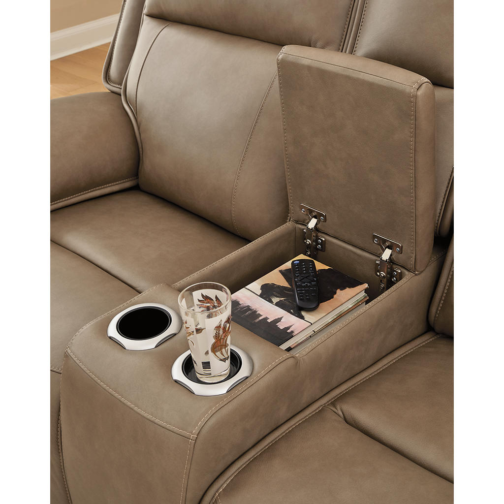 Glencroft Power Reclining Loveseat with Console Signature Design by Ashley® Living Room
