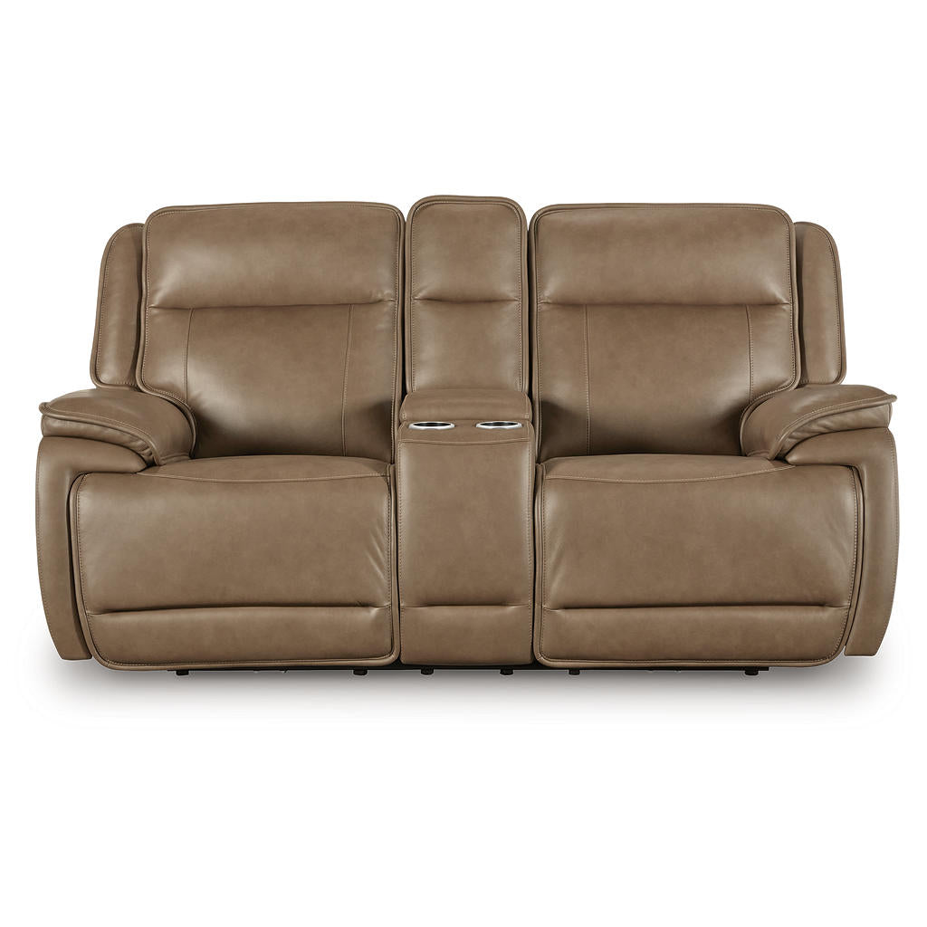 Glencroft Power Reclining Loveseat with Console Signature Design by Ashley® Living Room