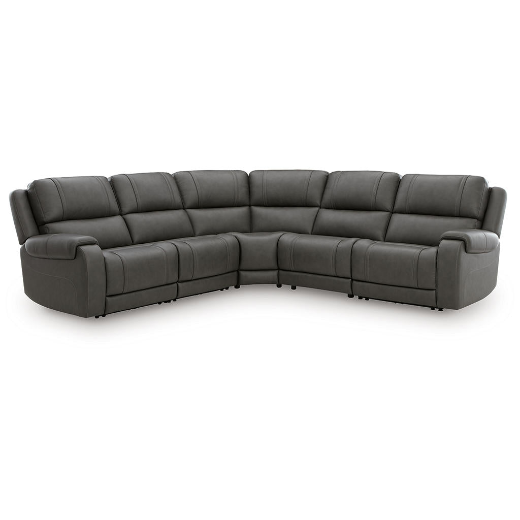 5Z - Pittson 5-Piece Power Reclining Sectional Signature Design by Ashley® Living Room