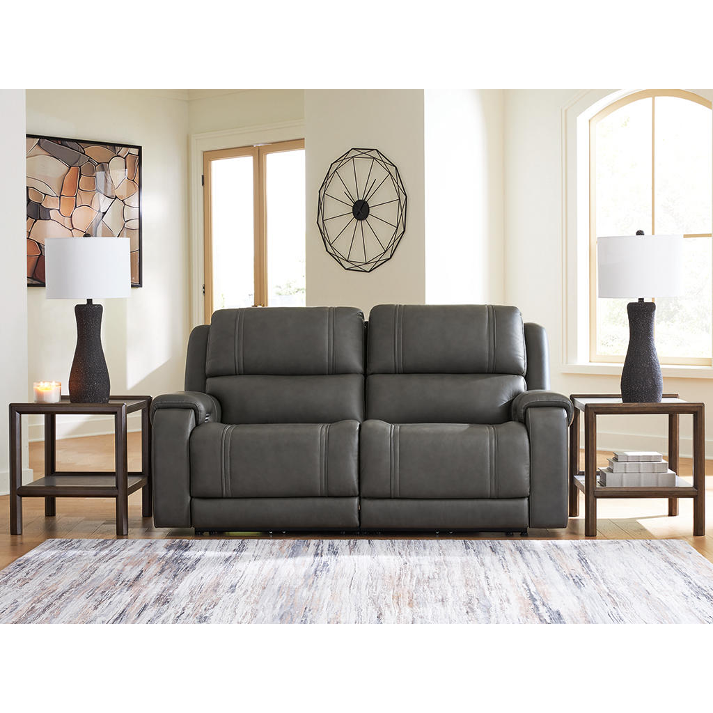 5Z - Pittson 2-Piece Power Reclining Sectional Loveseat Signature Design by Ashley® Living Room