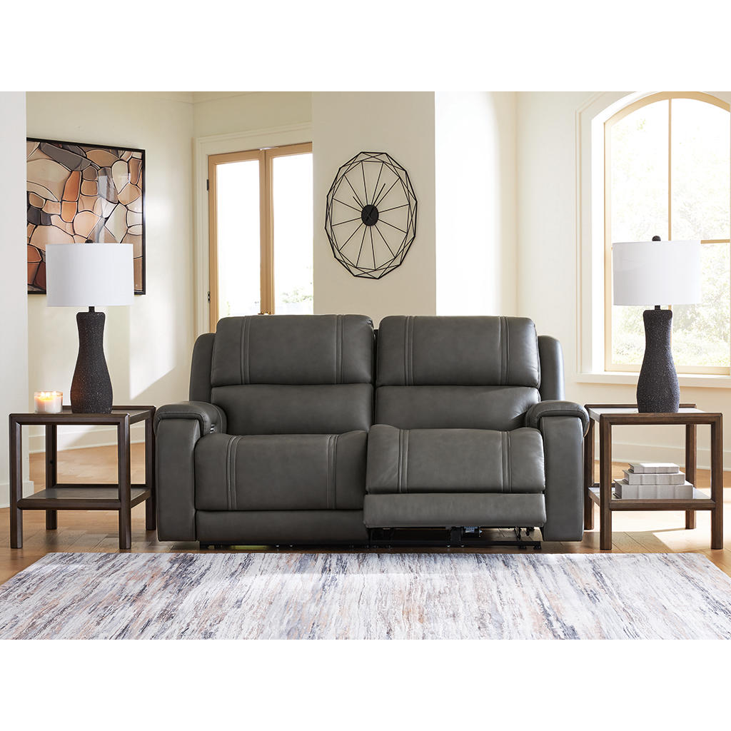 5Z - Pittson 2-Piece Power Reclining Sectional Loveseat Signature Design by Ashley® Living Room