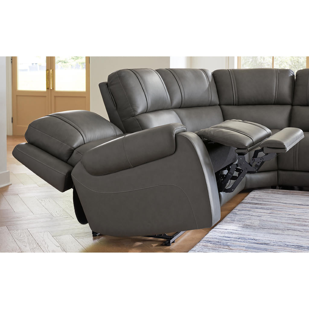 5Z - Pittson 6-Piece Power Reclining Sectional Signature Design by Ashley® Living Room
