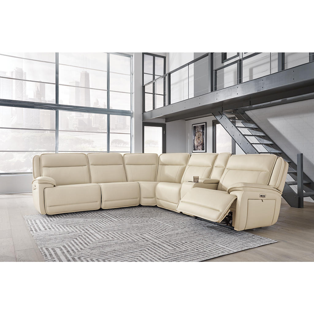 Double Deal 6-Piece Power Reclining Sectional Signature Design by Ashley® Living Room