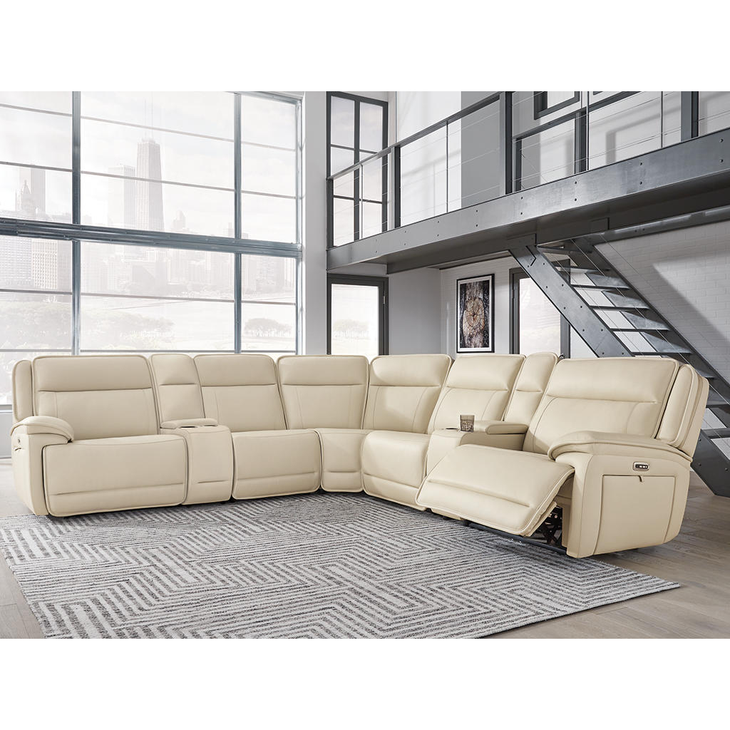 Double Deal 7-Piece Reclining Sectional with 2 Consoles Signature Design by Ashley® Living Room