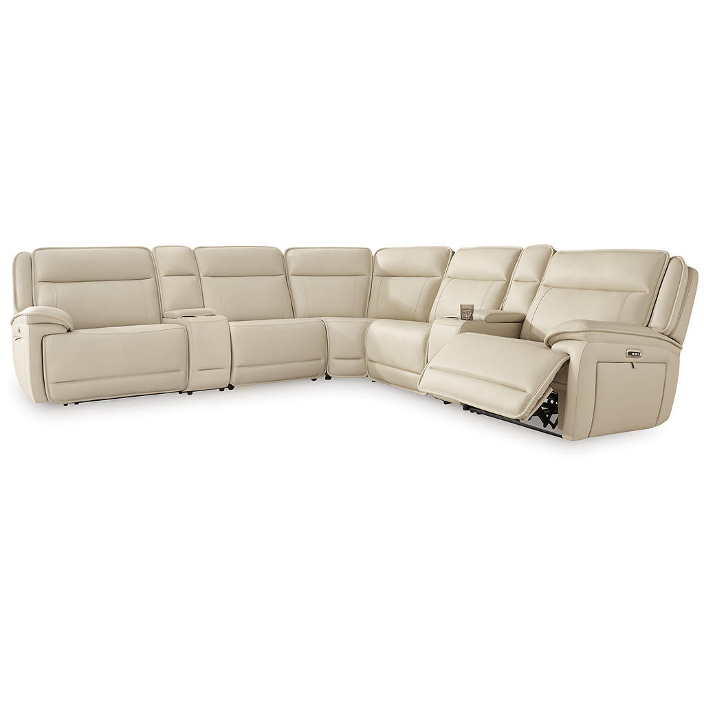 Double Deal 7-Piece Reclining Sectional with 2 Consoles Signature Design by Ashley® Living Room