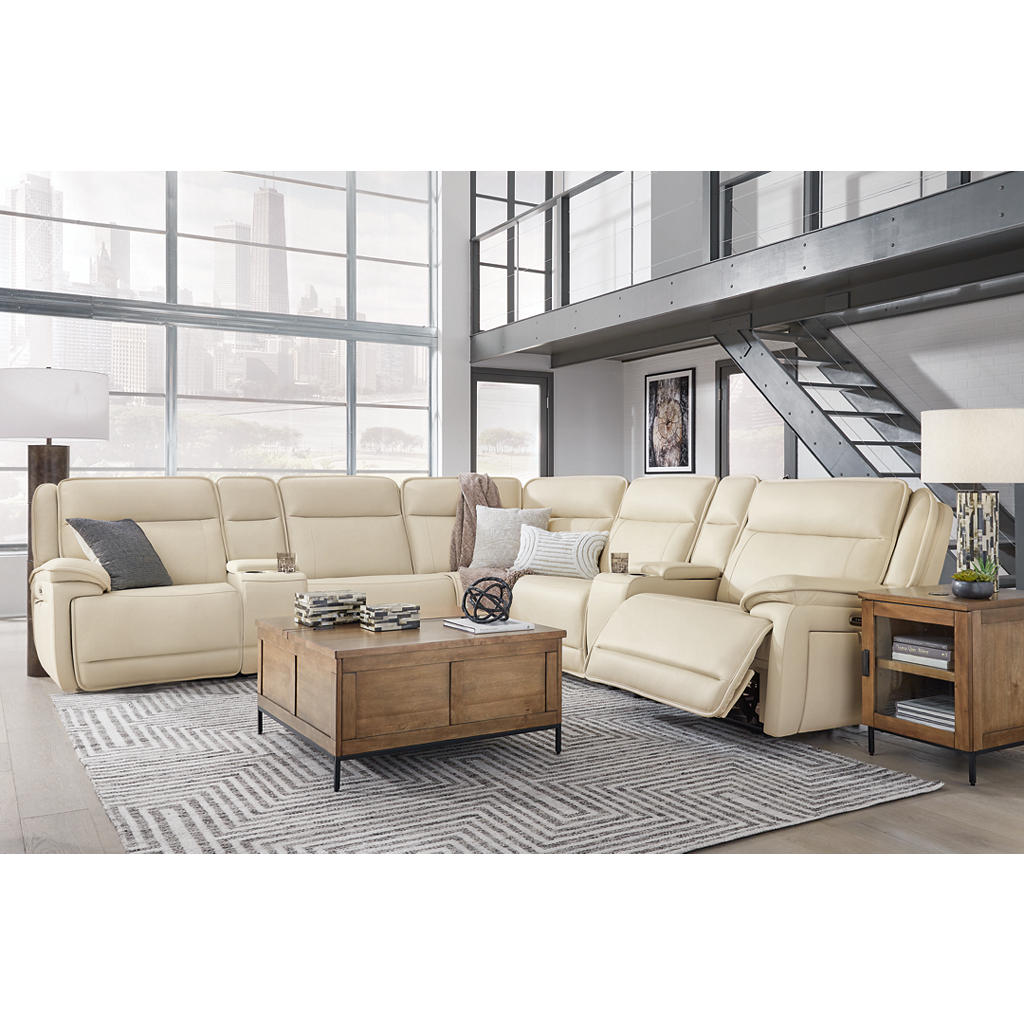 Double Deal 7-Piece Reclining Sectional with 2 Consoles Signature Design by Ashley® Living Room