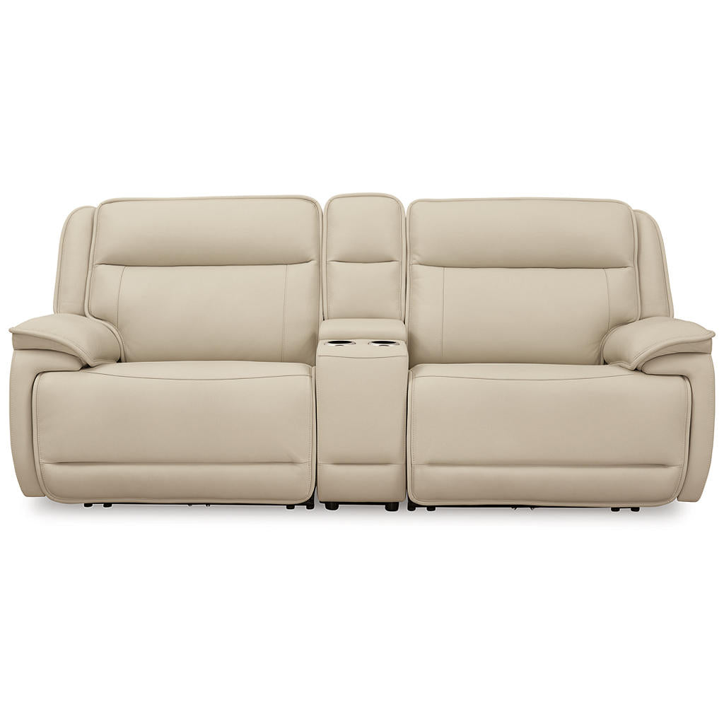 Double Deal 2-Piece Power Reclining Loveseat Sectional with Console Signature Design by Ashley® Living Room