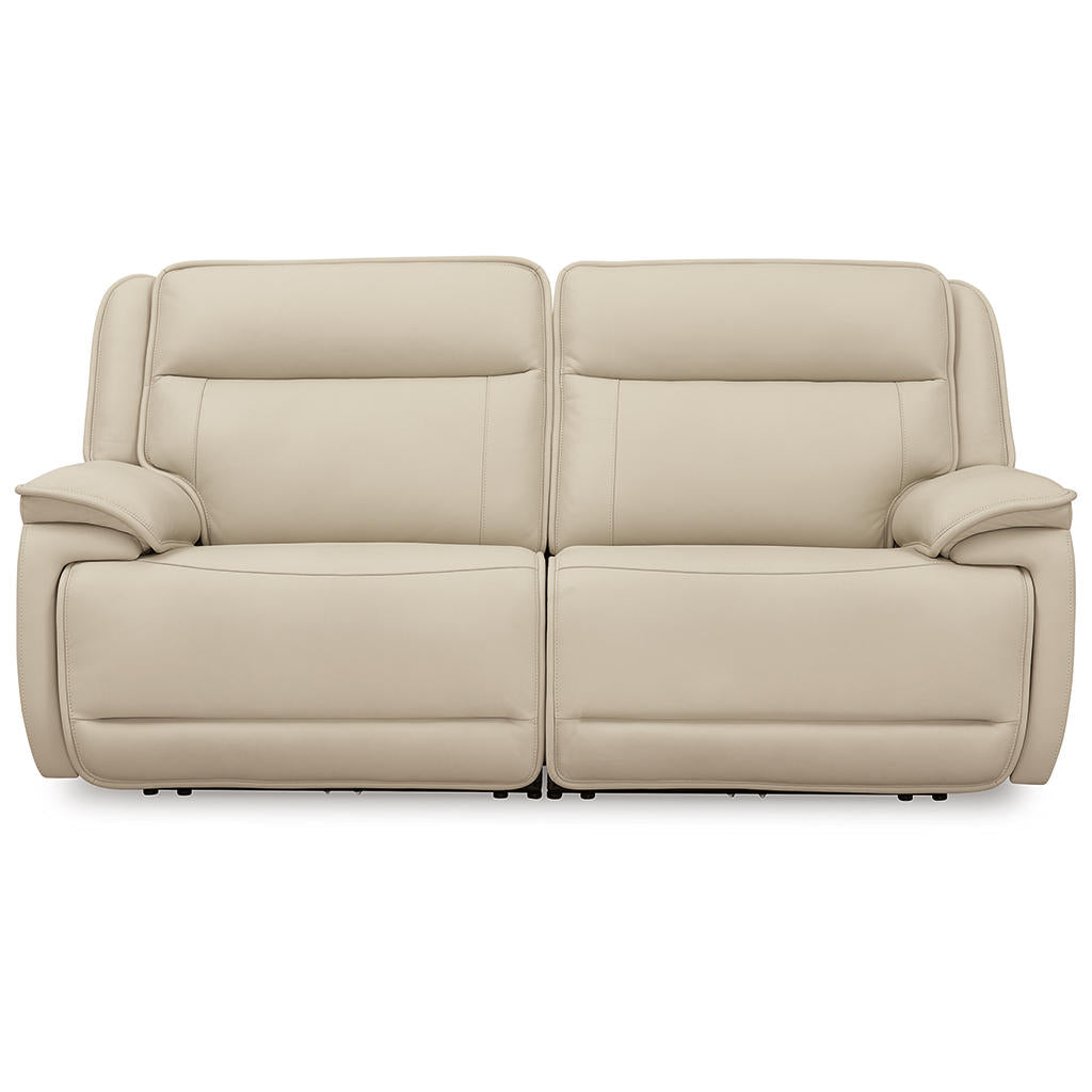 Double Deal 2-Piece Power Reclining Loveseat Sectional