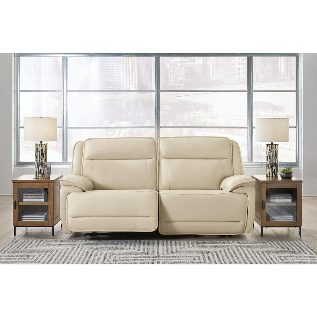 Double Deal 2-Piece Power Reclining Loveseat Sectional