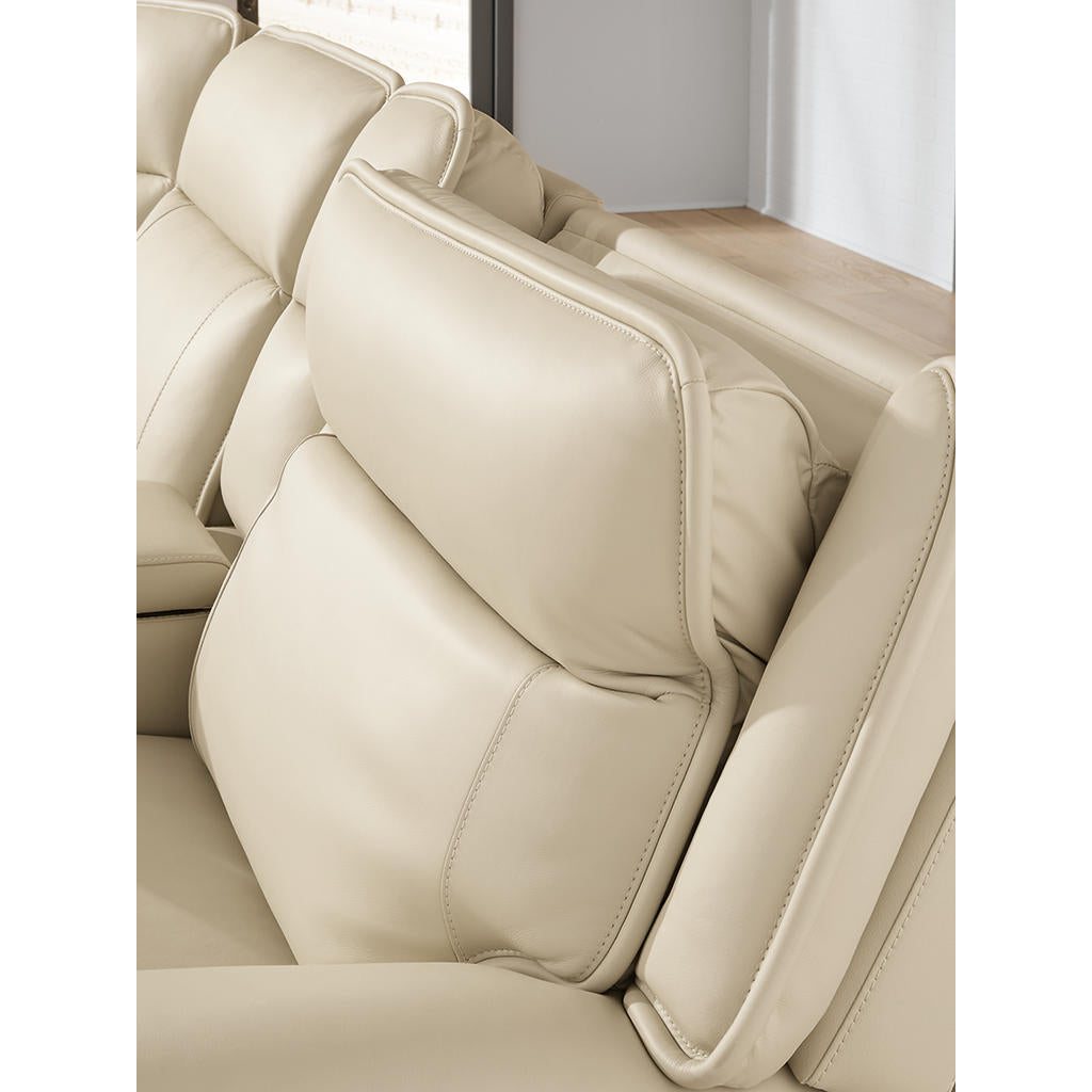 Double Deal 2-Piece Power Reclining Loveseat Sectional with Console Signature Design by Ashley® Living Room