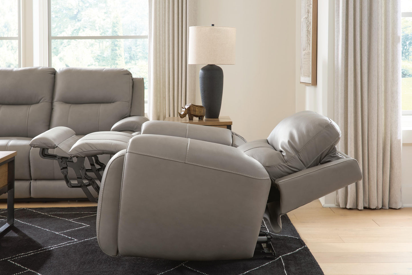 Real Moments Power Reclining Sofa with Audio Seating