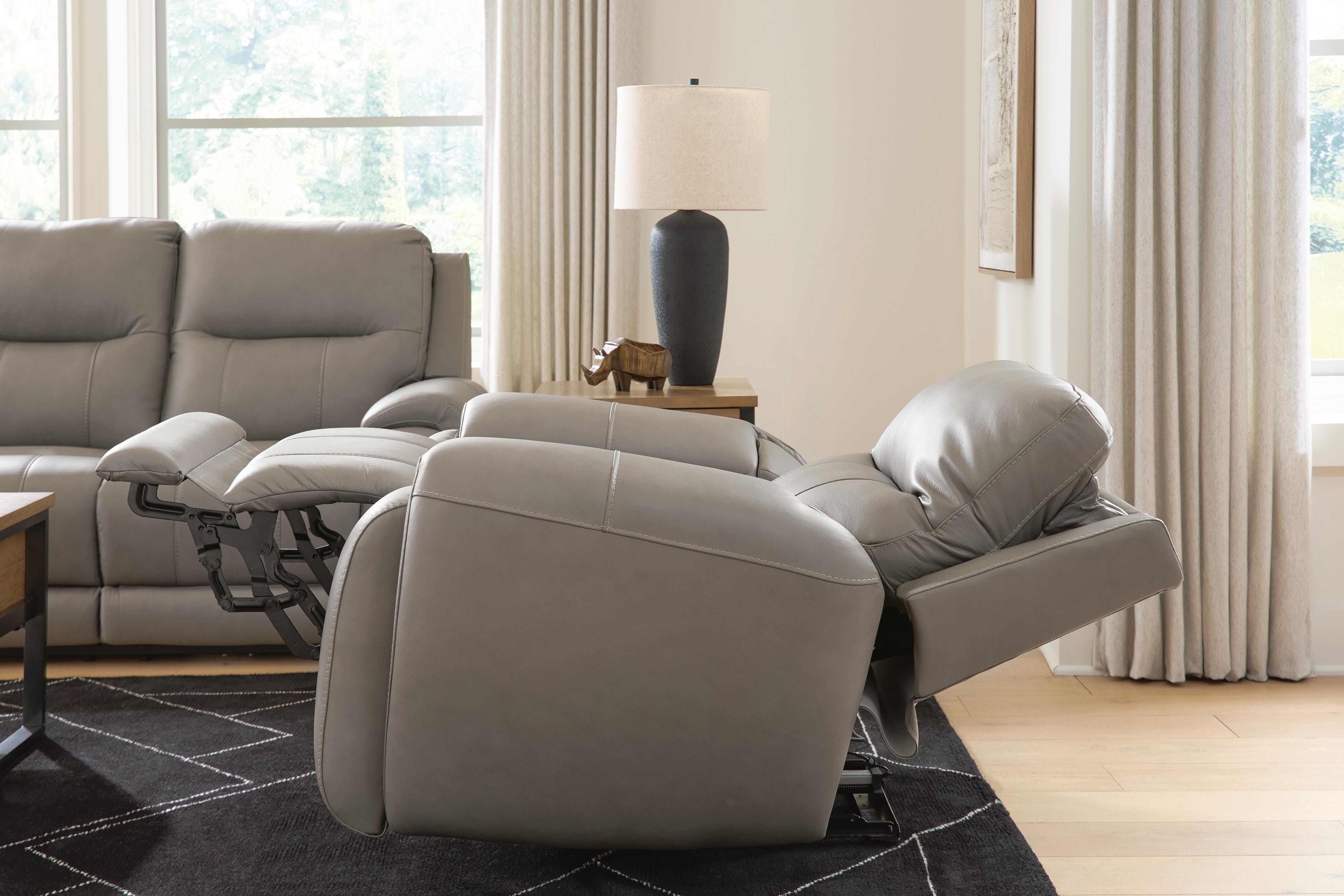 Real Moments Power Reclining Loveseat with Audio Seating