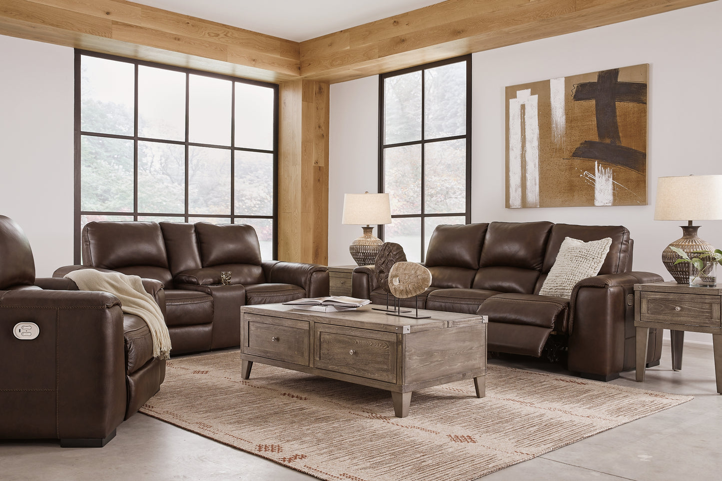 Alessandro Power Reclining Sofa, Loveseat and Recliner