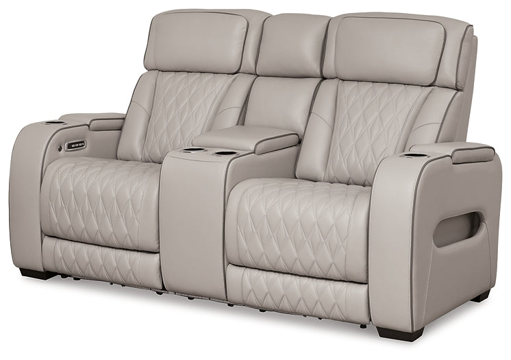 Boyington Power Reclining Sofa, Loveseat and Recliner