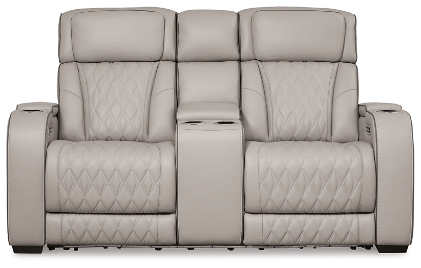 Boyington Power Reclining Sofa, Loveseat and Recliner