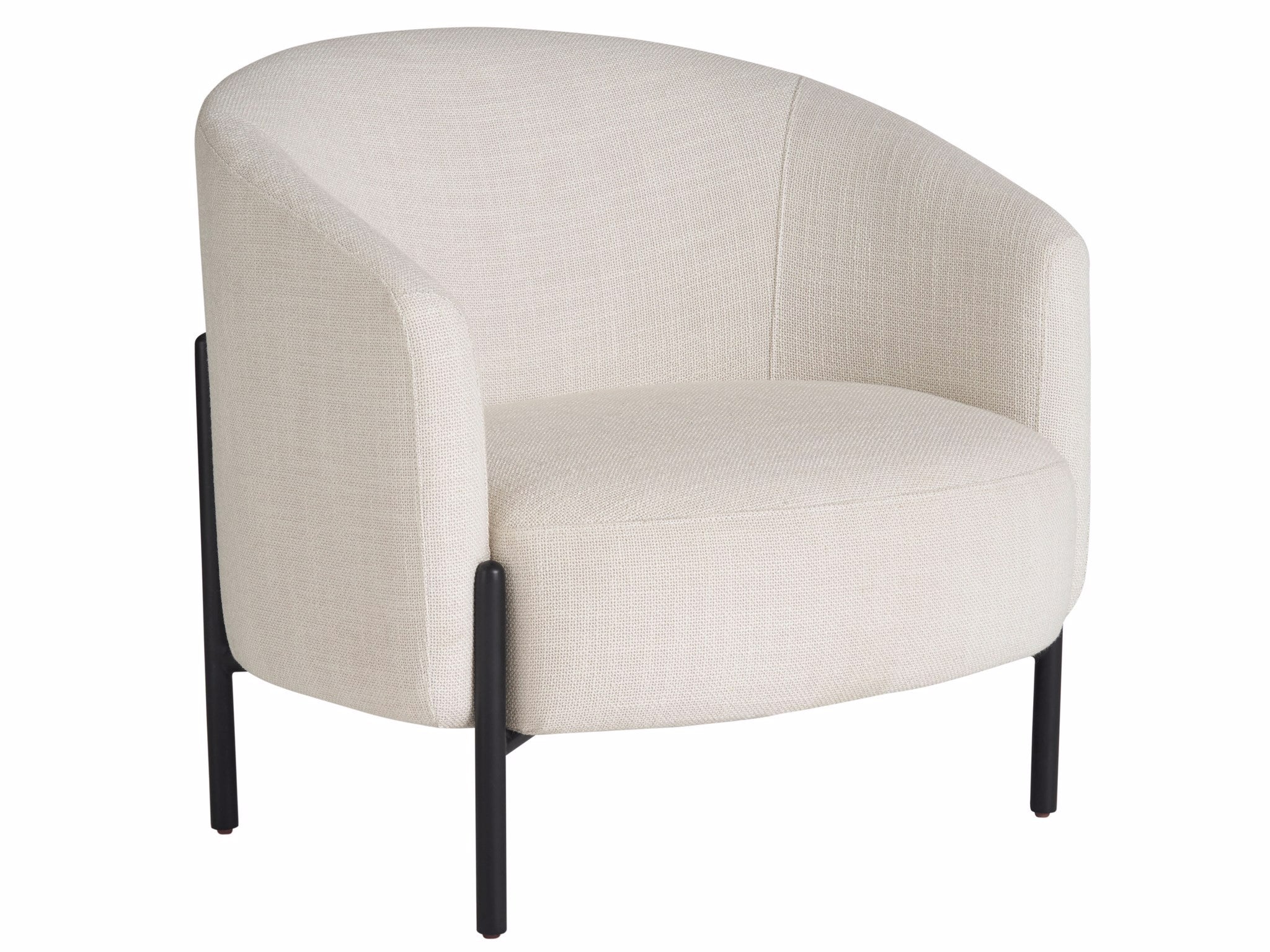 Universal Furniture Nikolai Lounge Chair — Asbury Oyster — Coalesce Collection