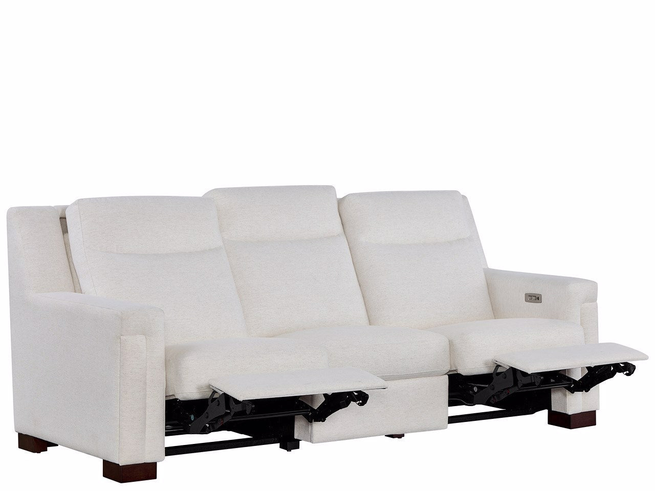 Universal Furniture Mixon Reclining Sofa — Nomad Snow — Mixon Collection