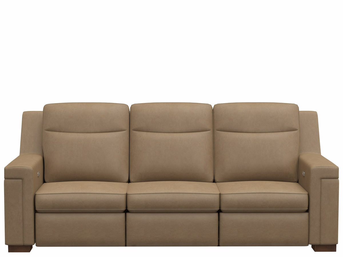 Universal Furniture Mixon Reclining Sofa — Vail Toffee — Mixon Collection
