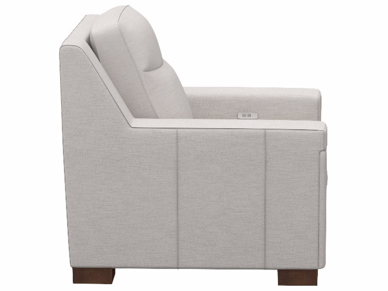Universal Furniture Mixon Recliner — Nomad Snow — Mixon Collection