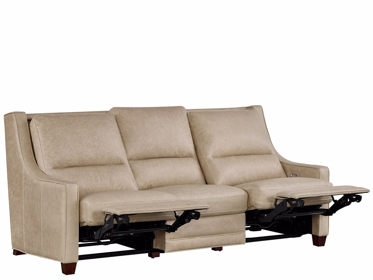 Universal Furniture Kelce Reclining Sofa — Nehir Sand — Kelce Collection