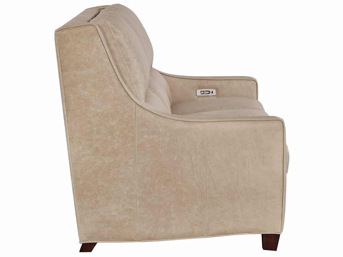 Universal Furniture Kelce Reclining Sofa — Nehir Sand — Kelce Collection
