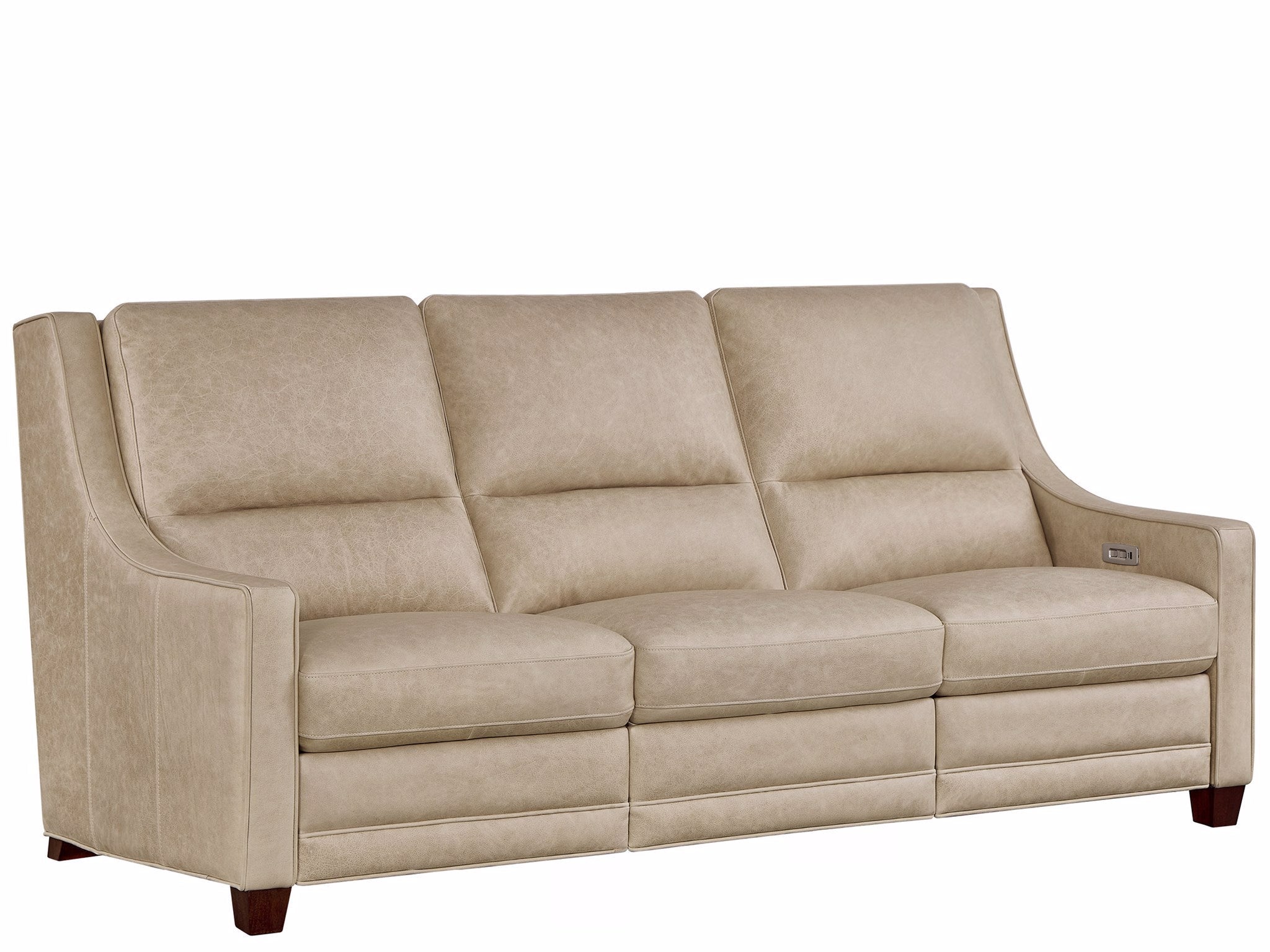 Universal Furniture Kelce Reclining Sofa — Nehir Sand — Kelce Collection