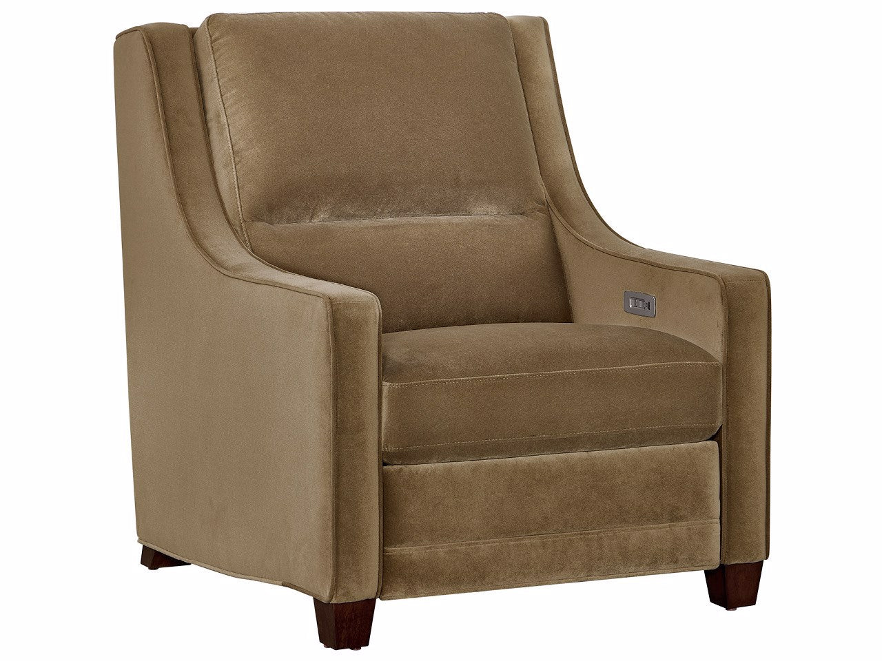 Universal Furniture Kelce Recliner — Rush Toffee — Kelce Collection