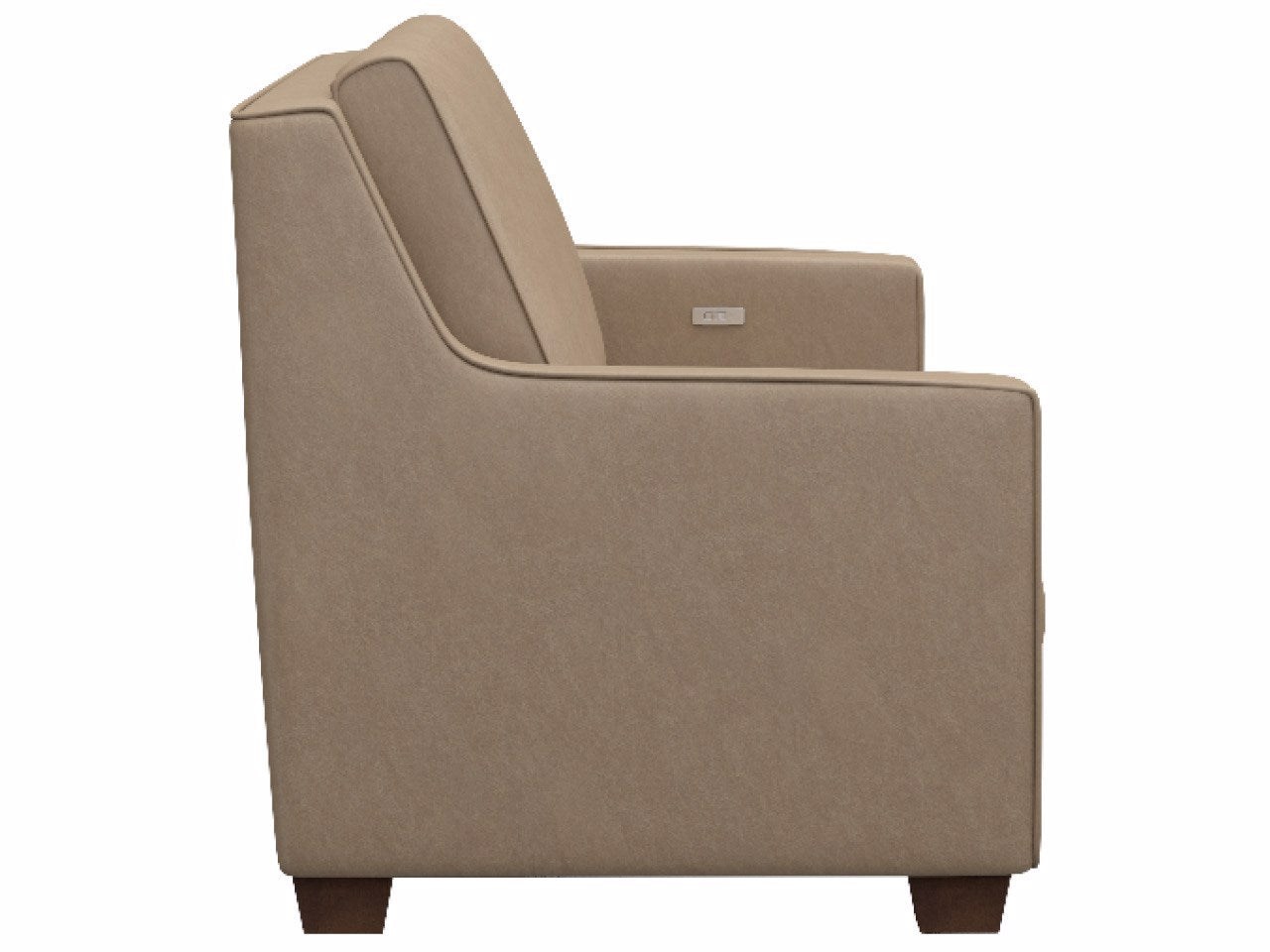Universal Furniture Tucker Reclining Sofa — El Paso Ivory — Tucker Collection
