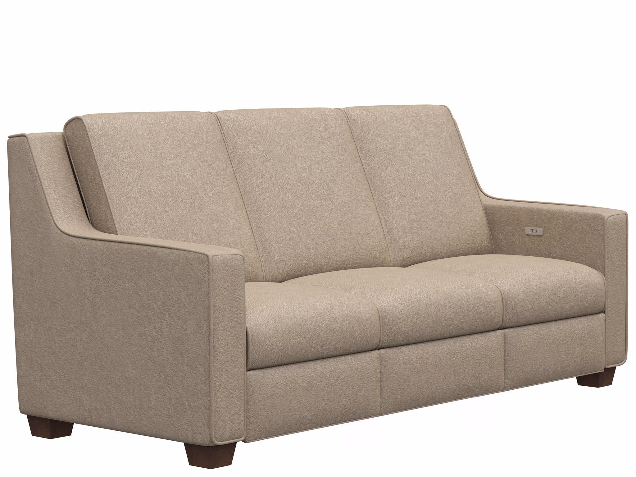 Universal Furniture Tucker Reclining Sofa — El Paso Ivory — Tucker Collection