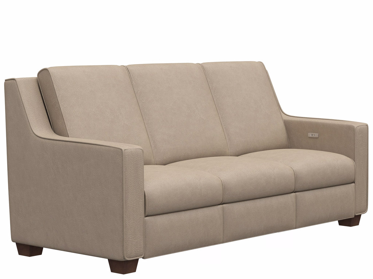 Universal Furniture Tucker Reclining Sofa — El Paso Ivory — Tucker Collection