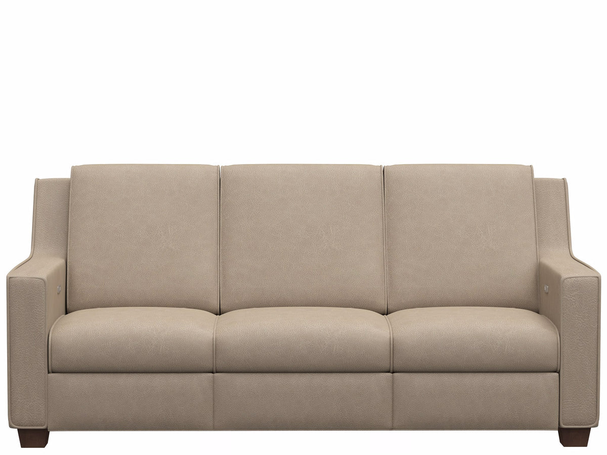 Universal Furniture Tucker Reclining Sofa — El Paso Ivory — Tucker Collection