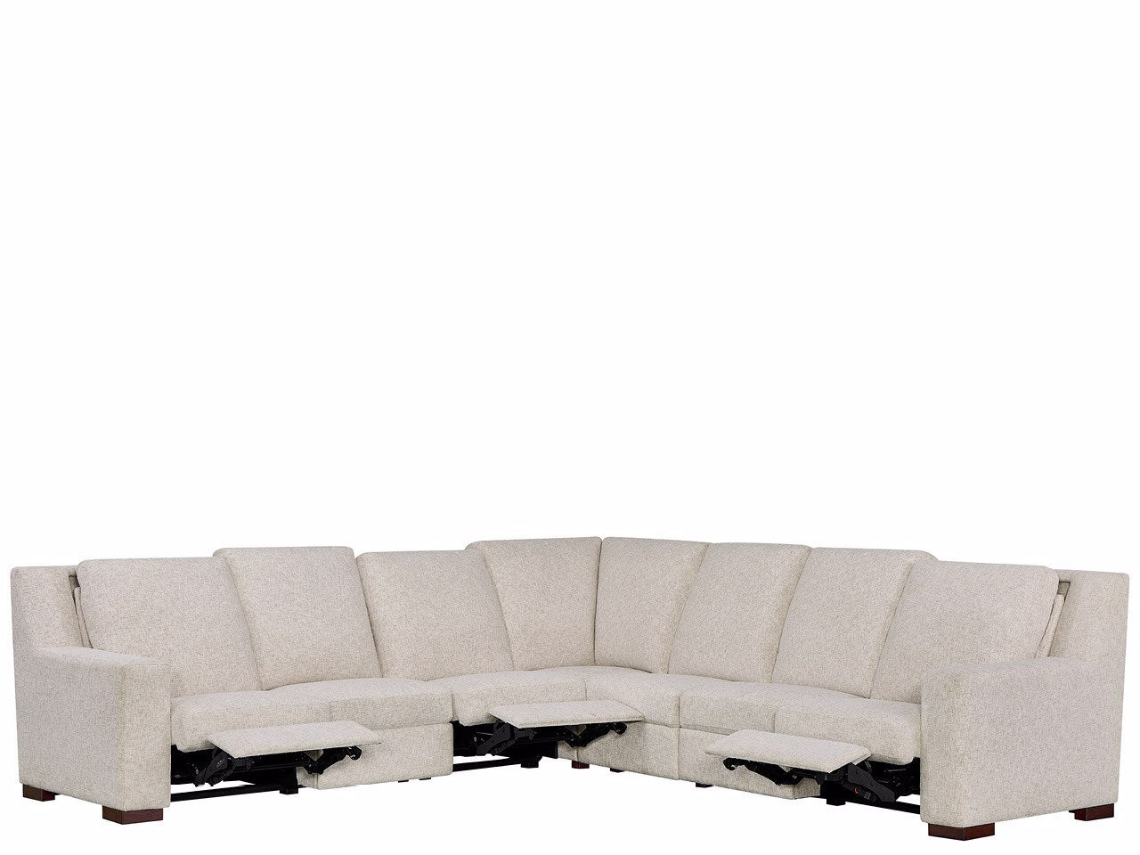 Universal Furniture Rhodes 5 Pc Sectional — Rani Arctic — Rhodes Collection