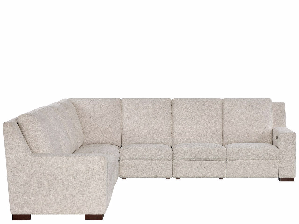 Universal Furniture Rhodes 5 Pc Sectional — Rani Arctic — Rhodes Collection
