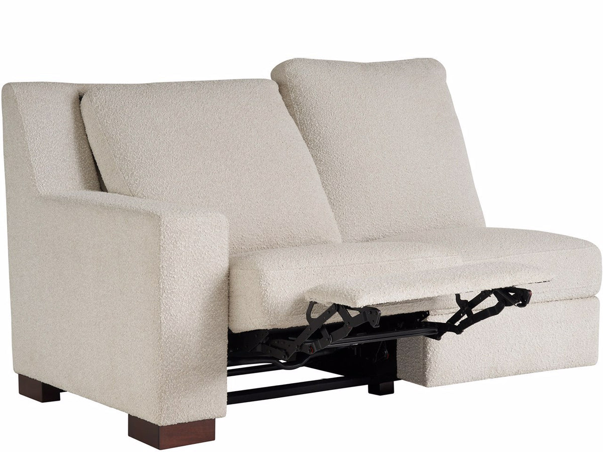 Universal Furniture Rhodes Loveseat LAF — Oris Snow