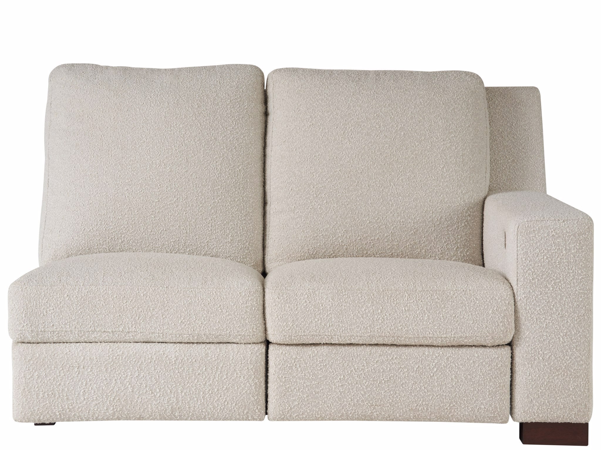 Universal Furniture Rhodes Loveseat RAF — Oris Snow