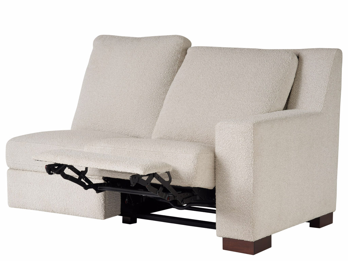 Universal Furniture Rhodes Loveseat RAF — Oris Snow