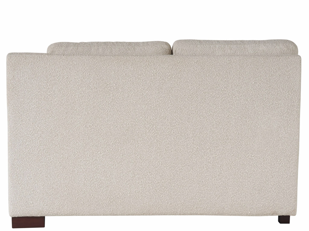 Universal Furniture Rhodes Loveseat RAF — Oris Snow