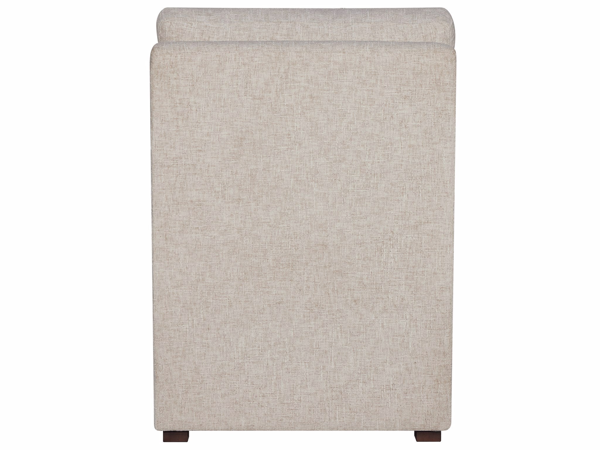 Universal Furniture Rhodes Armless Chair — Rani Arctic — Rhodes Collection