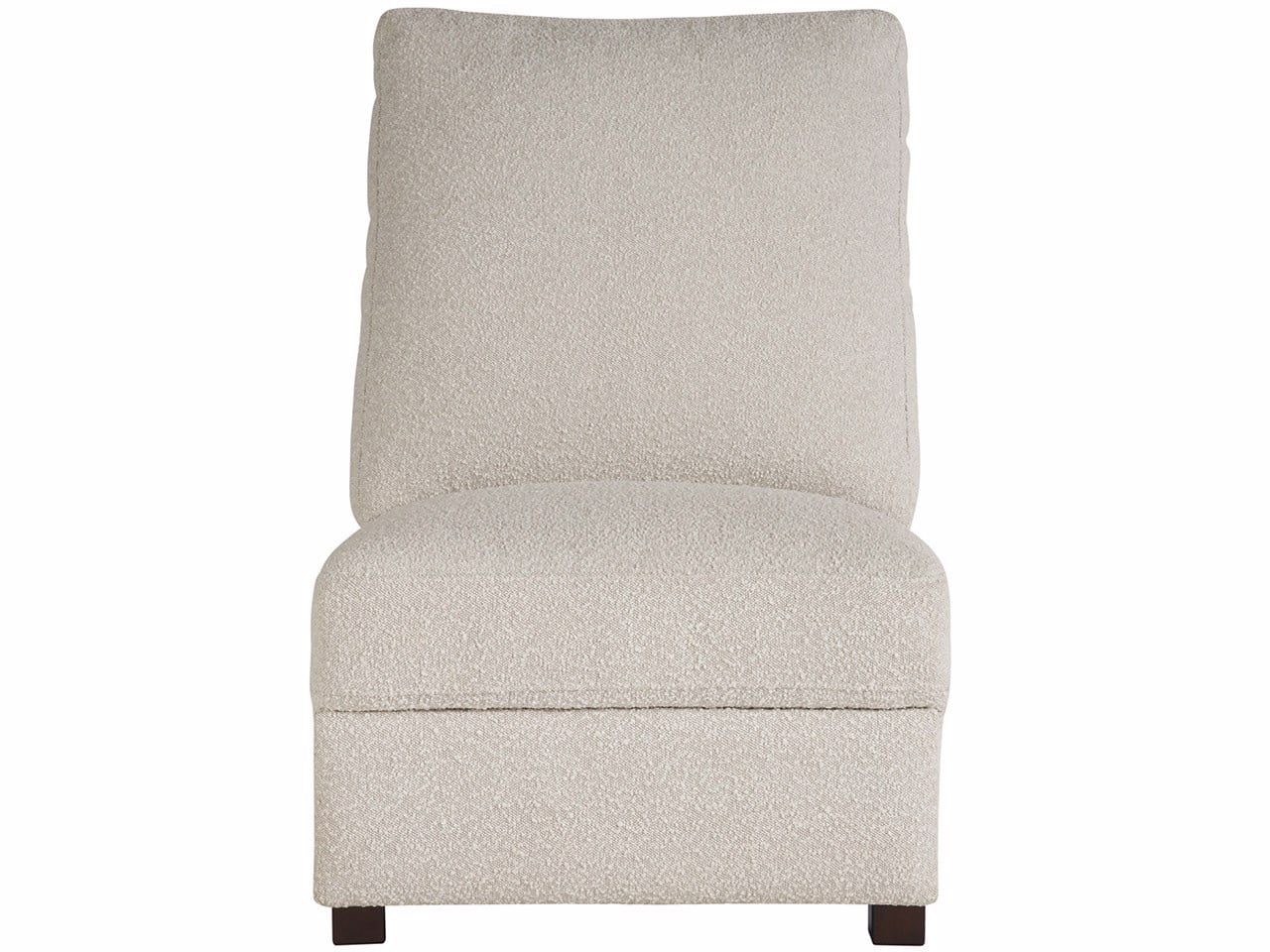 Universal Furniture Rhodes Armless Recliner — Oris Snow