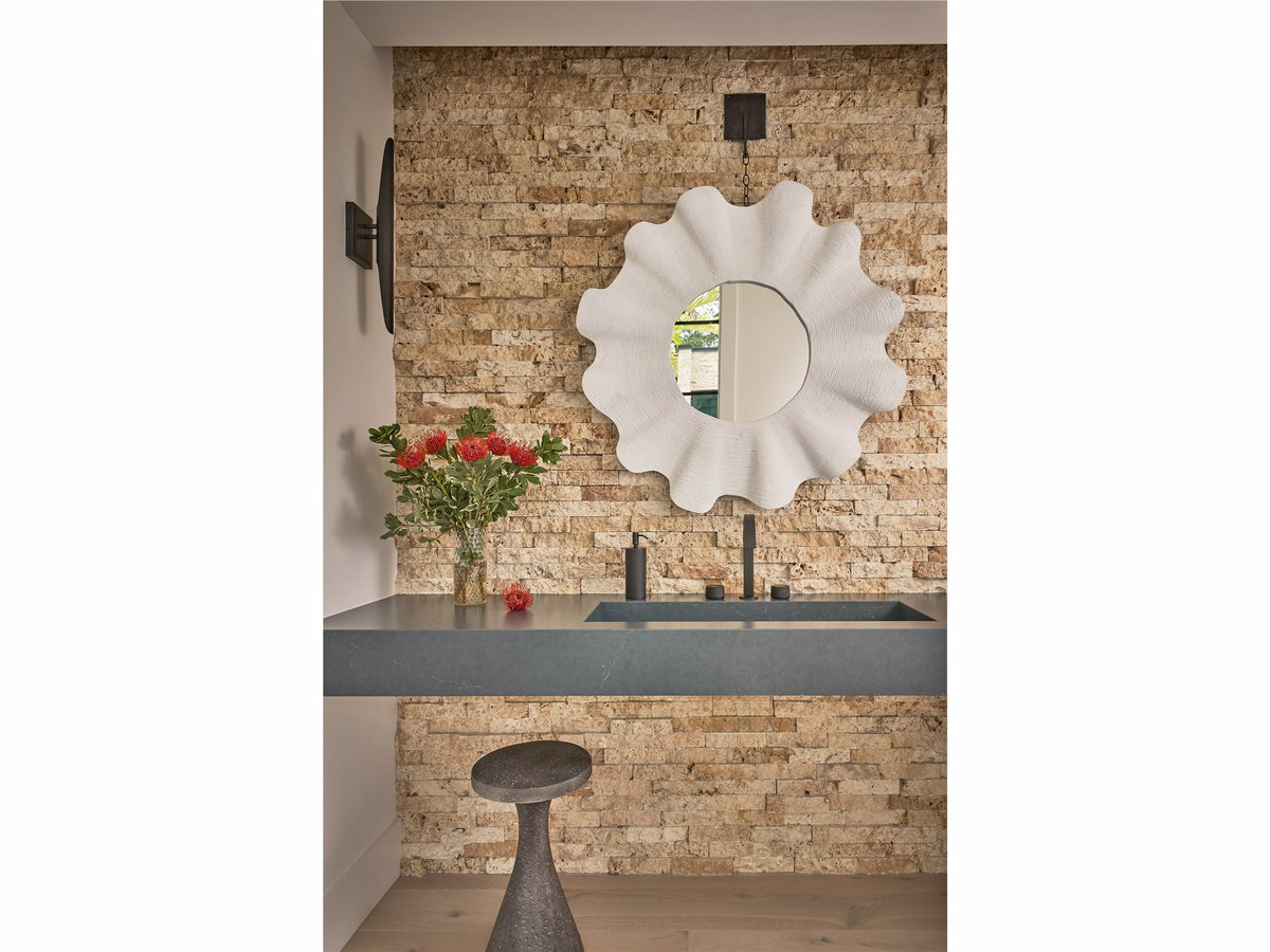 Universal Furniture Scallop Mirror — Weekender Collection